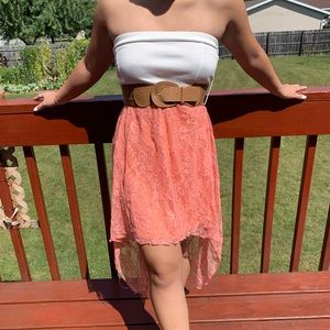 Salmon colored Dress